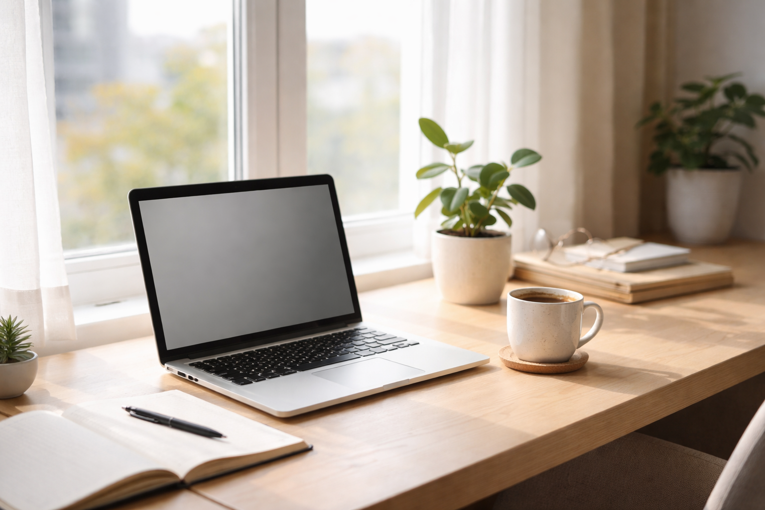 Proje planlaması yapılan çalışma masası