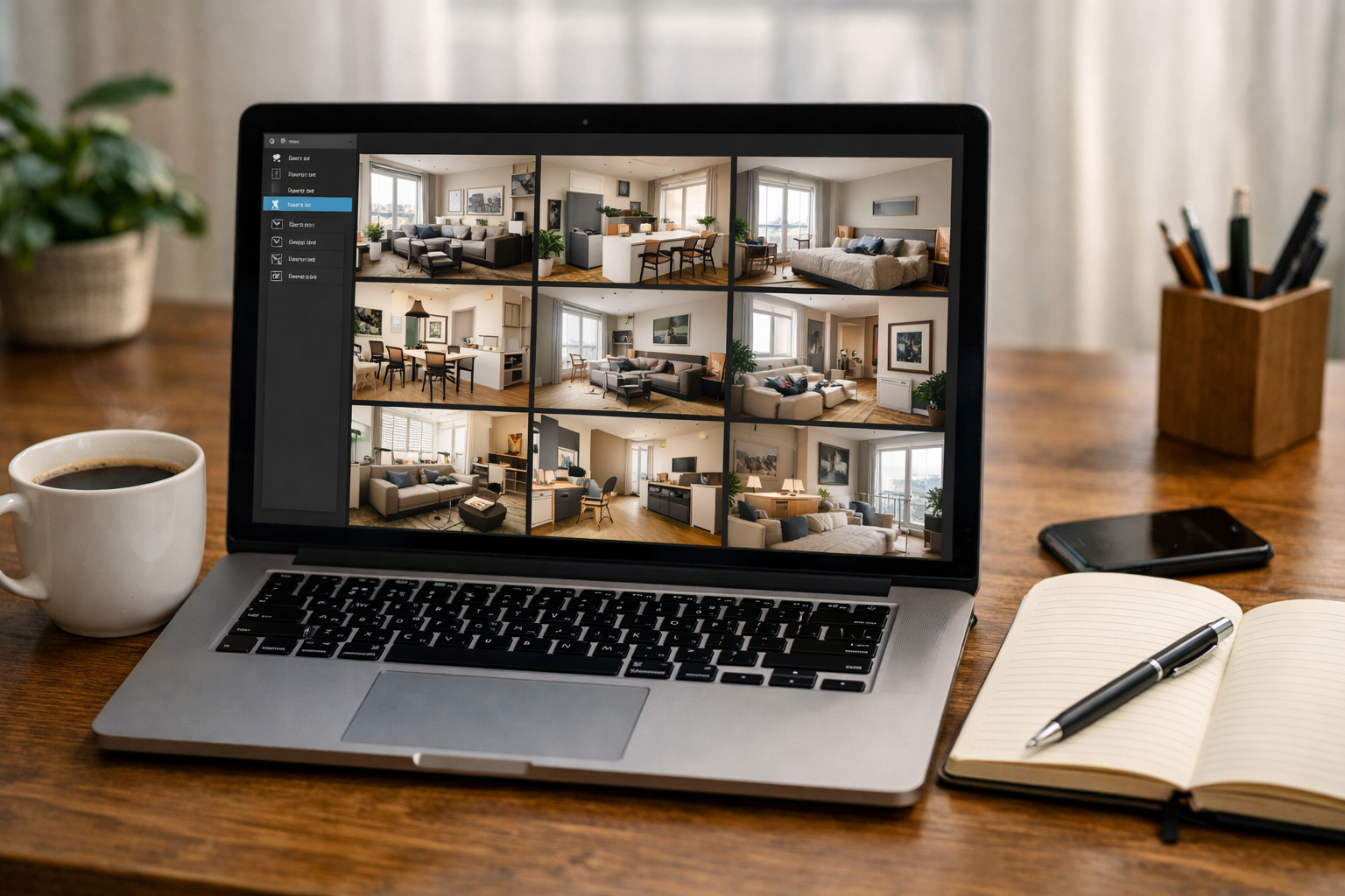 Teslim klasörünün ekran üzerindeki düzeni